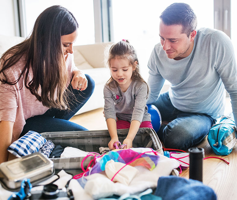 Family Travel - Pack Light but Smart