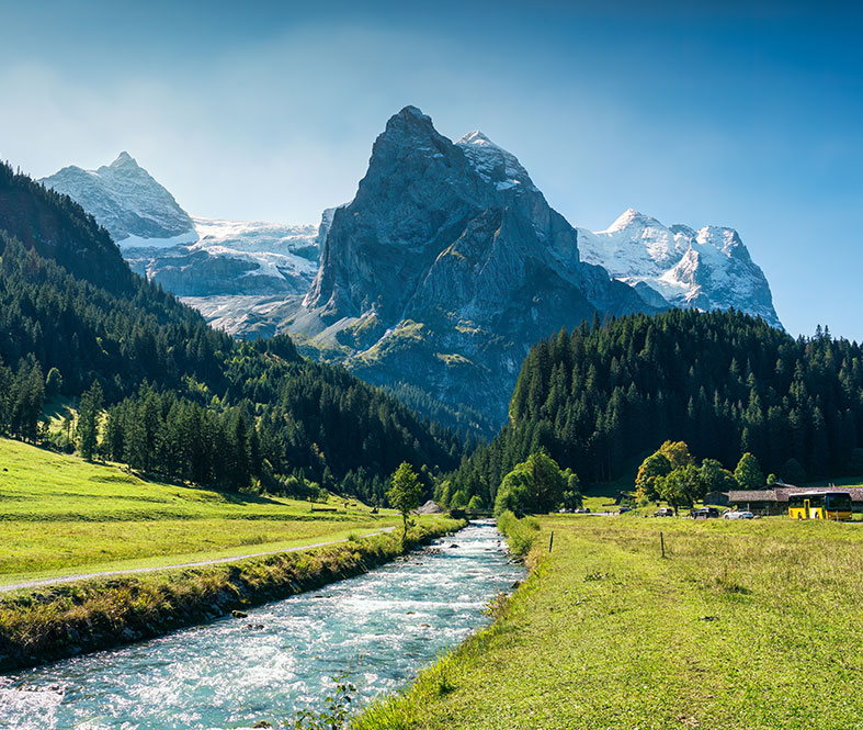 Top adventure getaways - the Swiss Alps